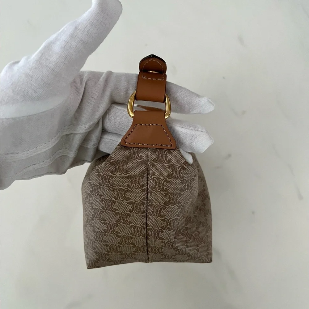 CELINE Macadam Vanity | Mini Bag | Top Handle | Vintage - Picture 4 of 12